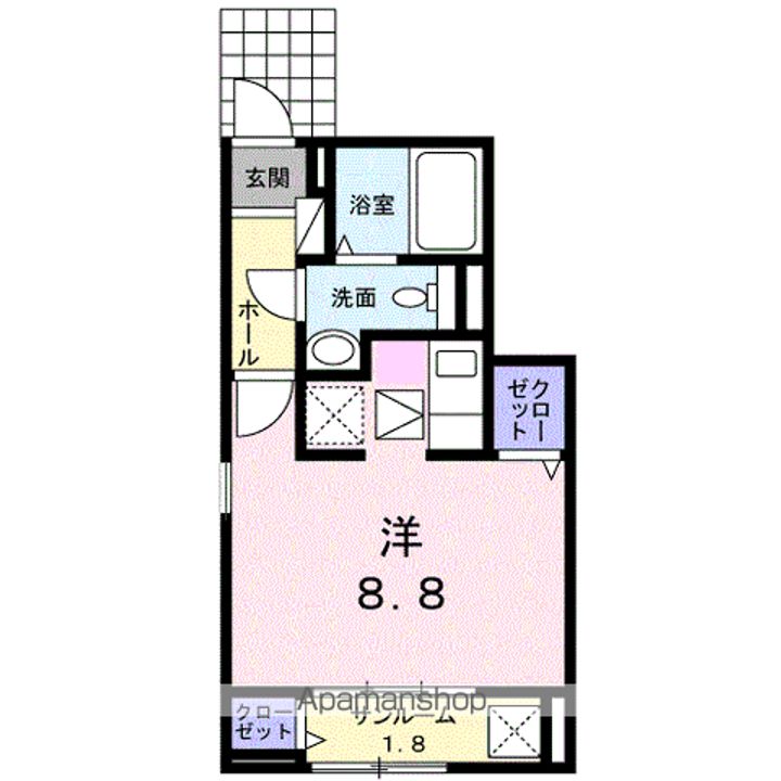 フリーデの間取り