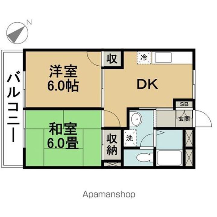 サンバレー2の間取り