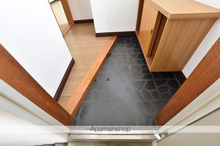 コーポサンフラワー3の玄関