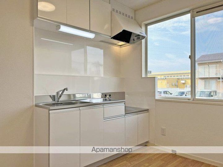 福島県郡山市横塚2丁目の賃貸アパートのキッチン