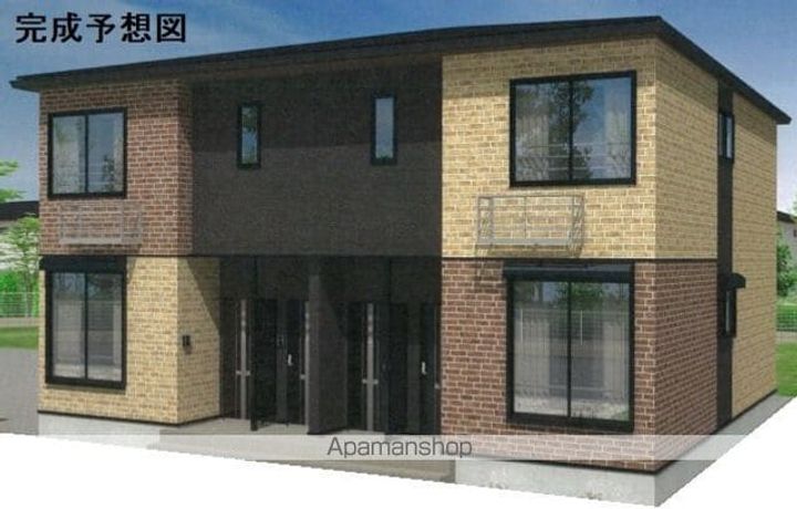「仮称」ニューライズ古川穂波Ⅱの外観