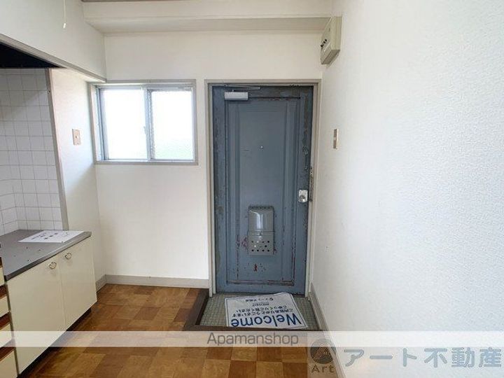 第2井上ハイツの玄関