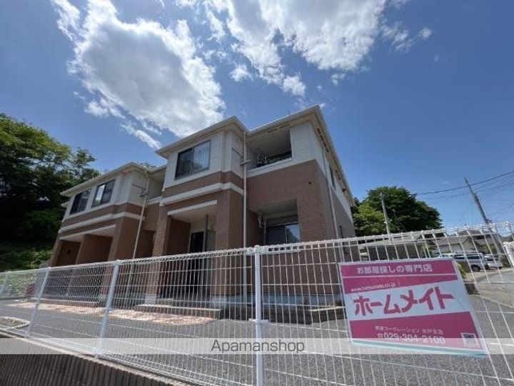 茨城県水戸市元吉田町の賃貸アパートの外観