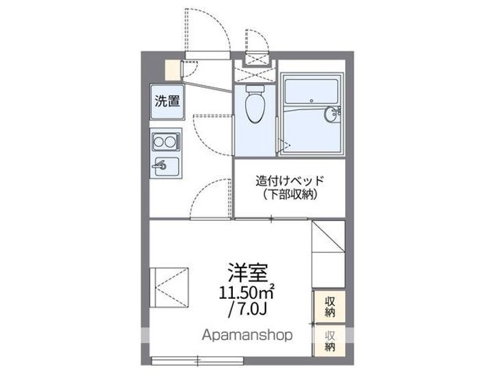 レオパレスIBISの間取り