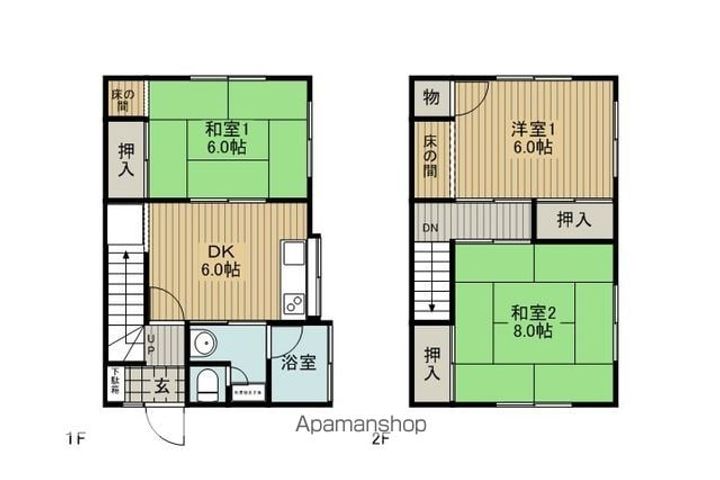 矢崎コーポ1の間取り