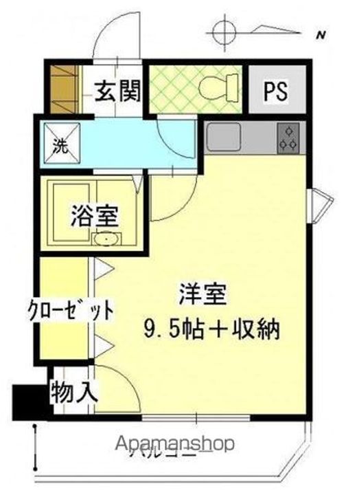 仲町マンションの間取り
