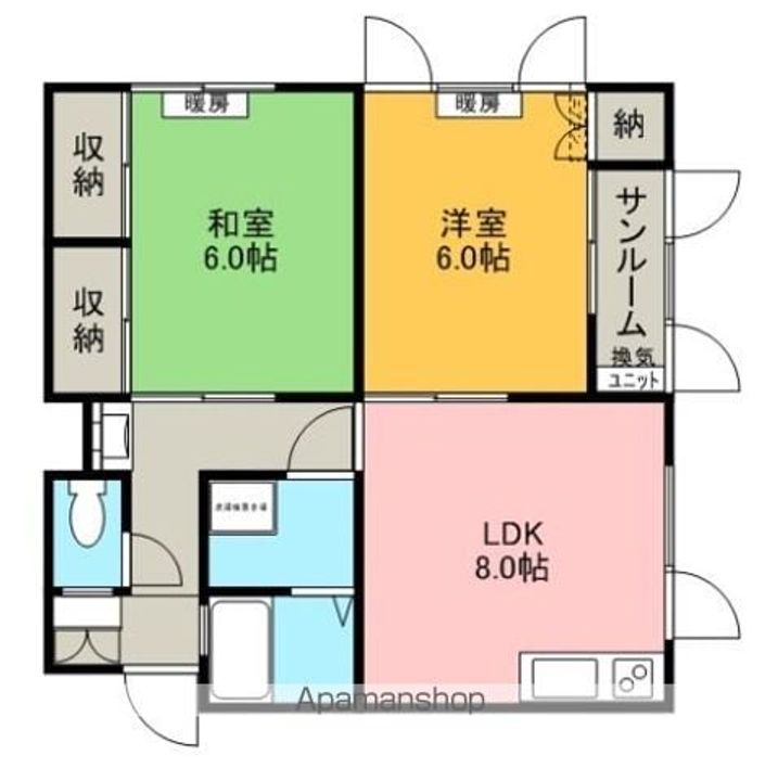 カスティージョNの間取り