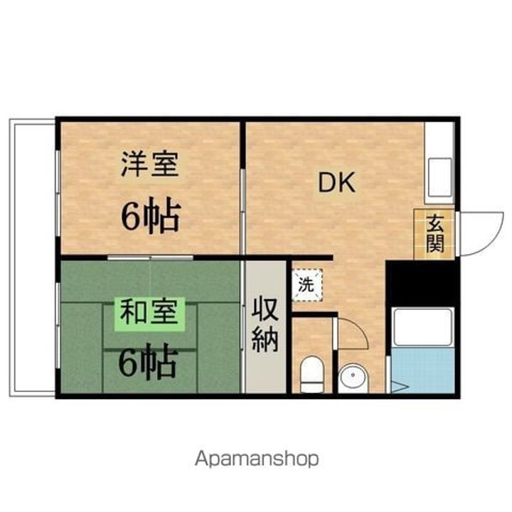 グリーンハイム小形3103の間取り
