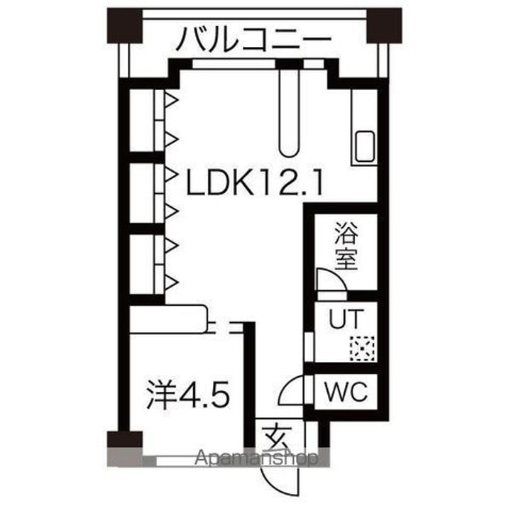 名星ビルの間取り