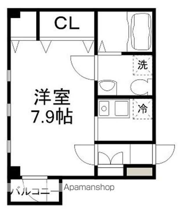 アルファーFICTIONの間取り