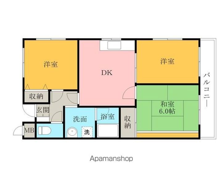 オリーブ阪南の間取り