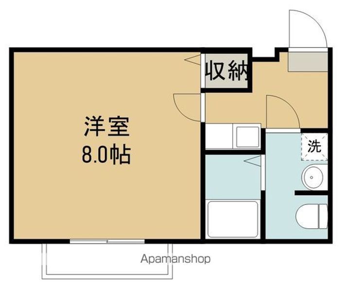 クレアフォーチュン連坊駅前の間取り