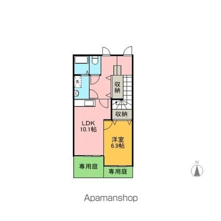 ボンヌールパンションⅡの間取り
