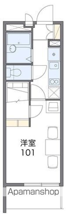 レオパレスコモードの間取り