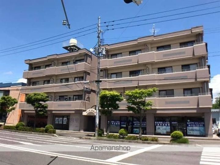 福島県郡山市名郷田1丁目の賃貸マンションの外観