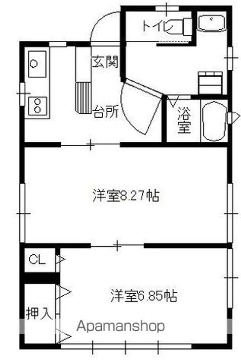 メゾン外崎2の間取り