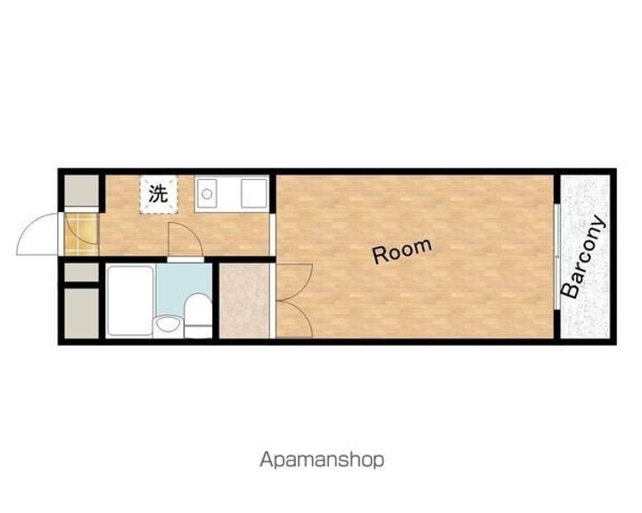 アビヨンKAB1302の間取り