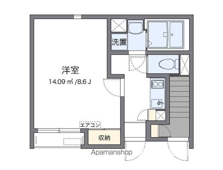 クレイノプランドールの間取り