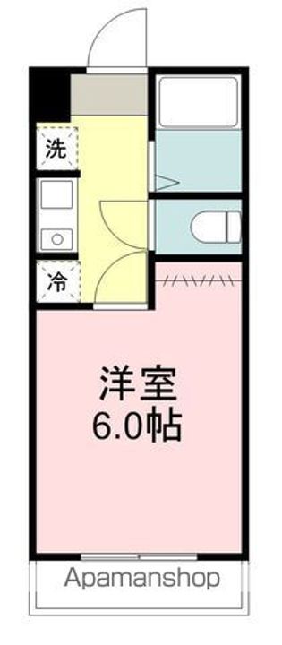 LEPARDS TOWN 台原406の間取り