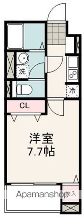 レジみん春日402の間取り