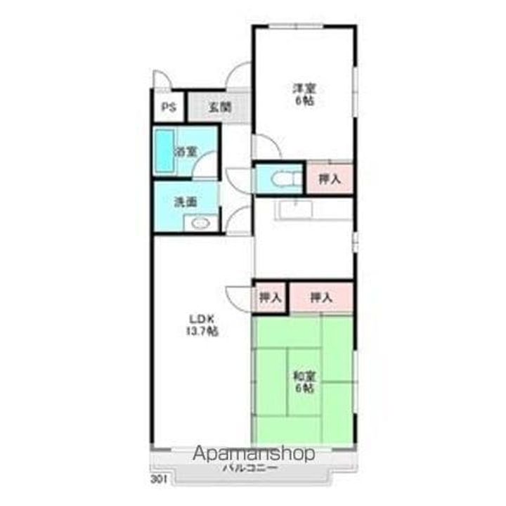 アベニュー大森の間取り