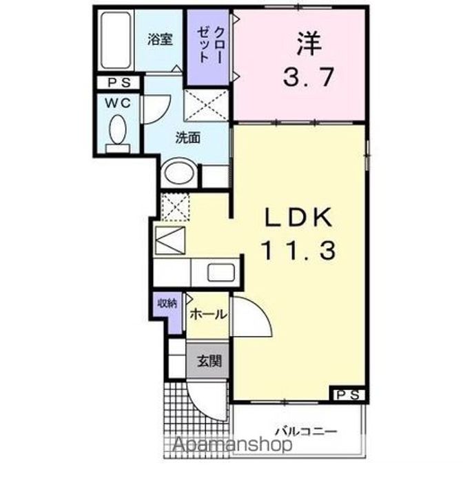 コンフォートの間取り