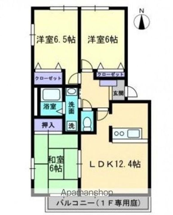 フォブール大原の間取り