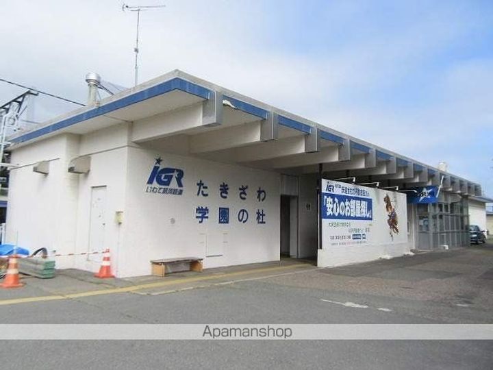 岩手県滝沢市大崎の賃貸アパートの周辺