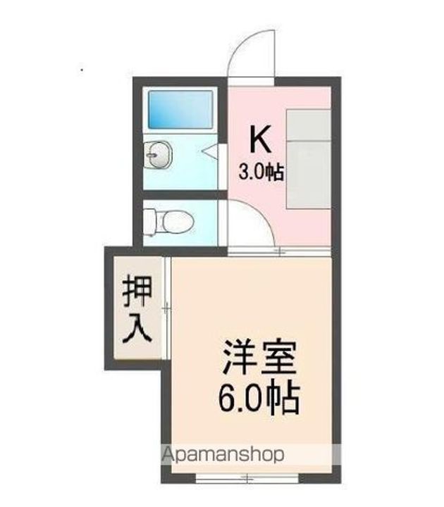 フォブール間嶋の間取り