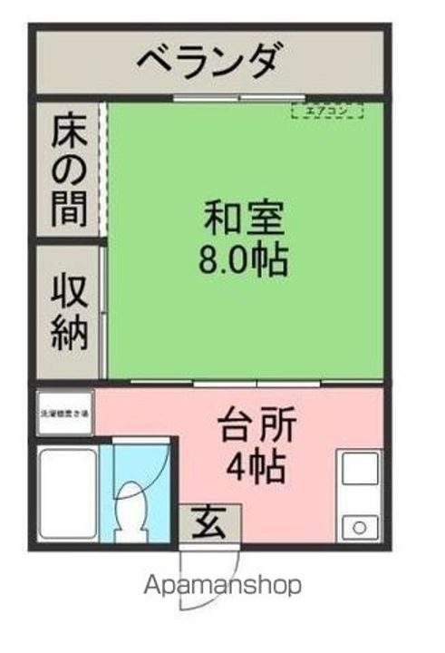 アーバンライフ304の間取り
