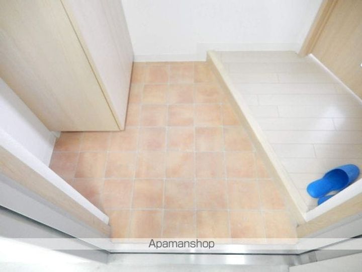 ウィングコート徳川2Aの玄関