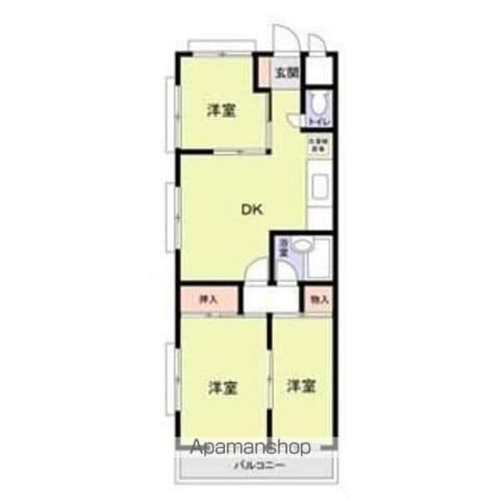第五光マンションの間取り