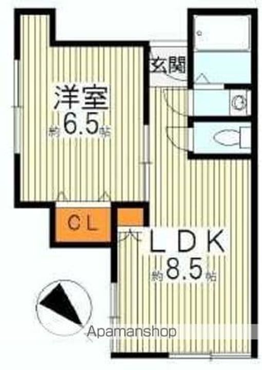 地曳ハウスの間取り