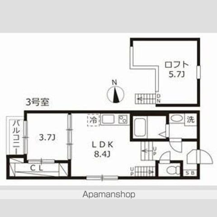 メゾンエトアの間取り