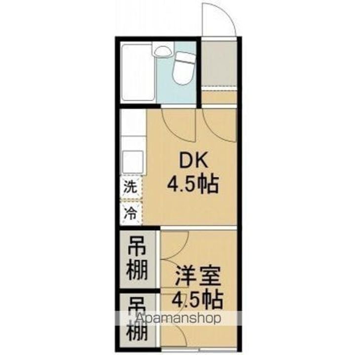 サトウハイツ207の間取り