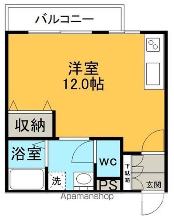 北海道網走市北五条西4丁目の賃貸マンションの間取り