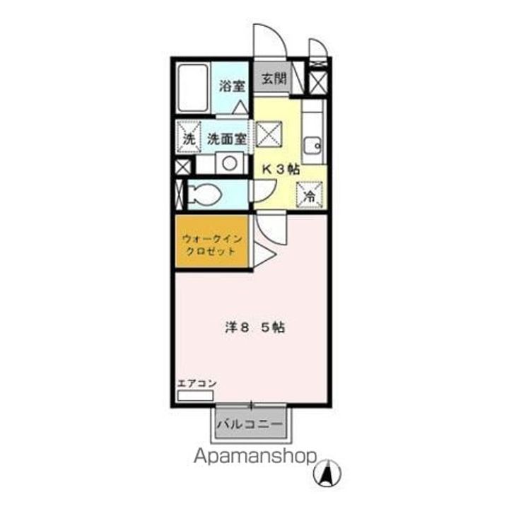 エスポワール 弐番館の間取り