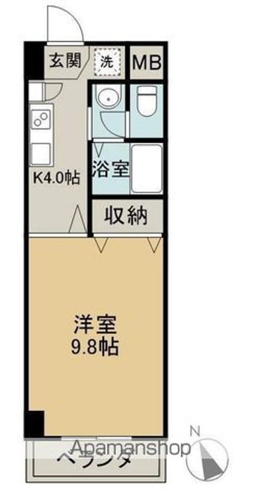 シャルム豊明の間取り