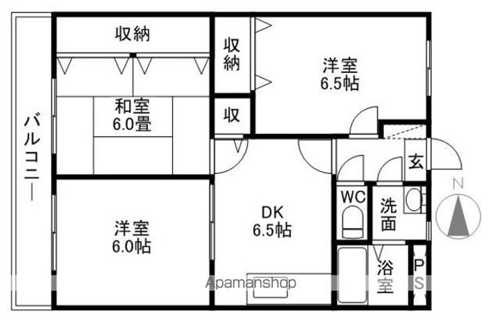 ユーミーピュアの間取り