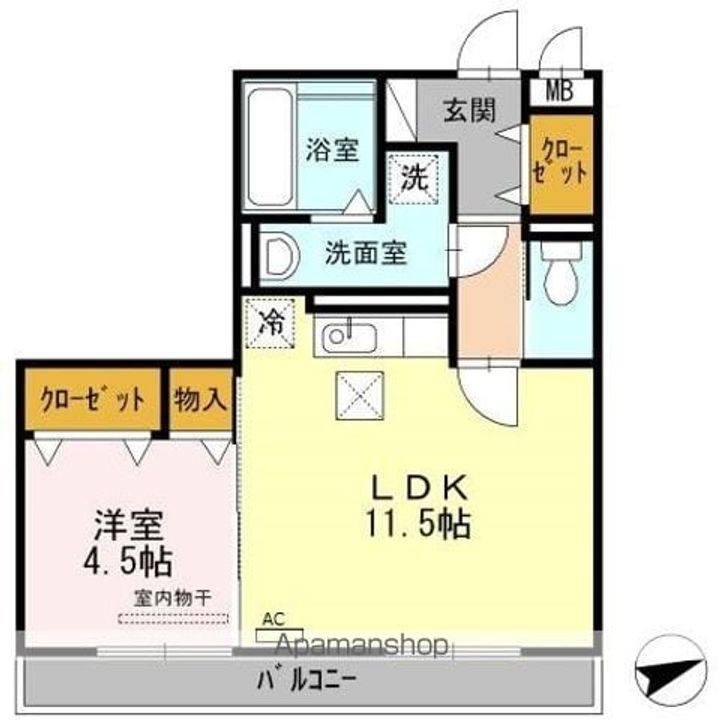 ステラⅡの間取り