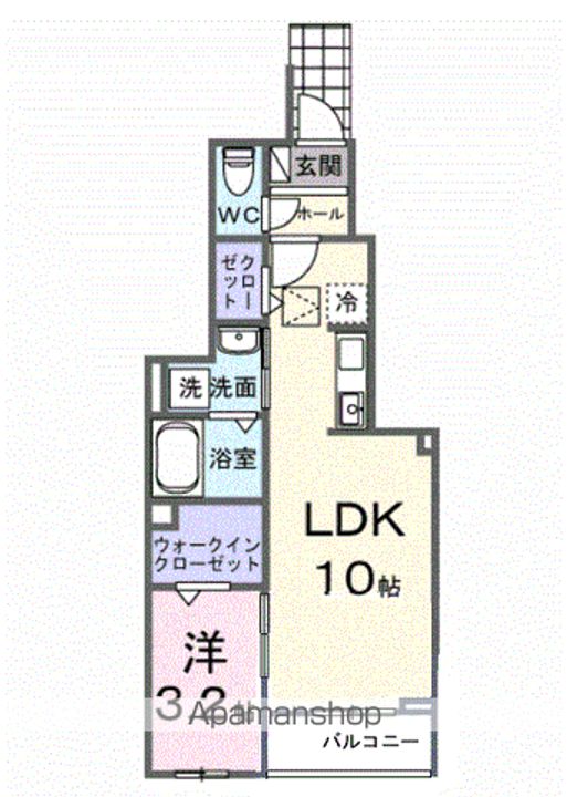 ヒカルサ土浦神立イーストⅡの間取り