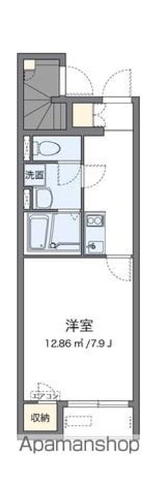 クレイノPLATINA108の間取り