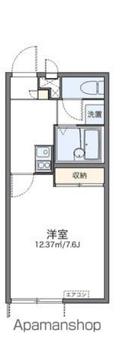 レオパレス瑞喜102の間取り
