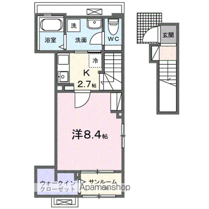 イースト ヒルの間取り