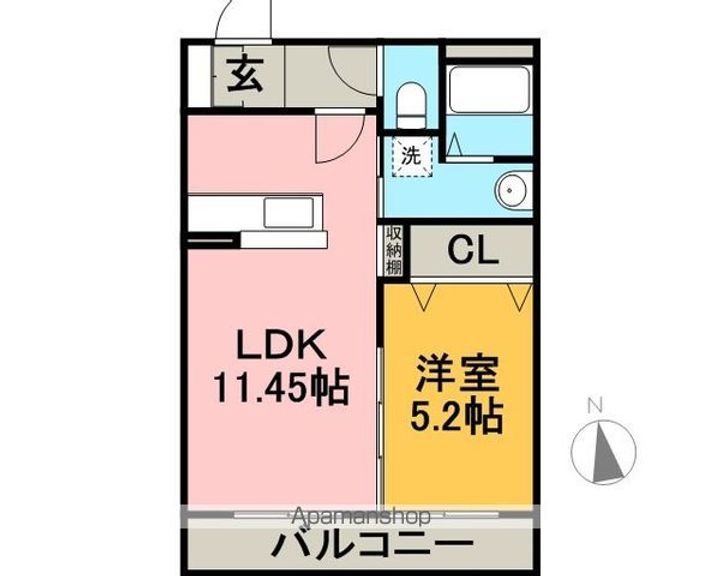 パレスⅡの間取り