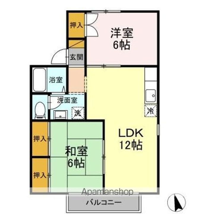 ビュークレストの間取り