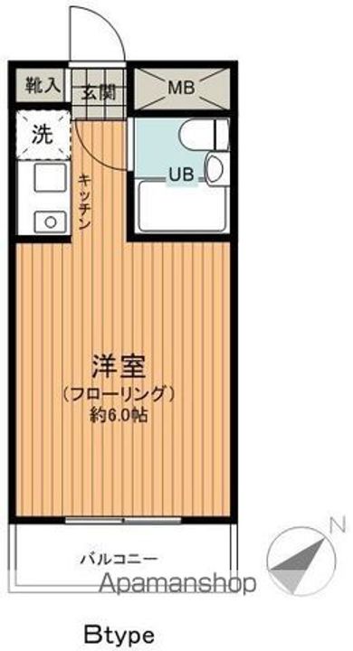トーシン・フェニックスマンション阿佐ヶ谷の間取り