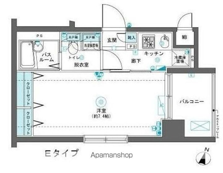 フェニックス横濱吉野町の間取り