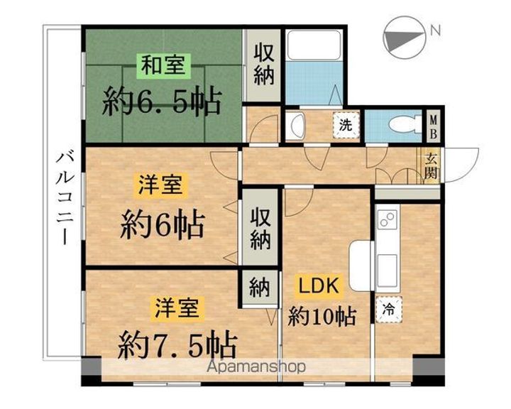 メゾン・ド・コンセール101の間取り