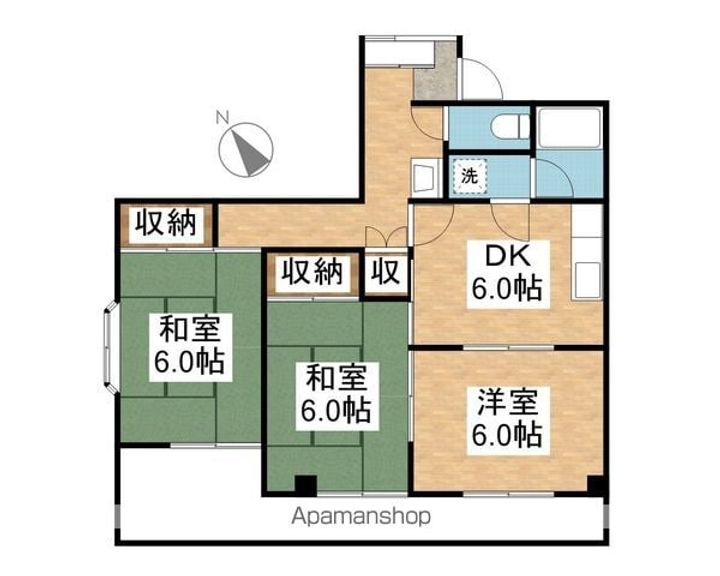 ポエム88203の間取り